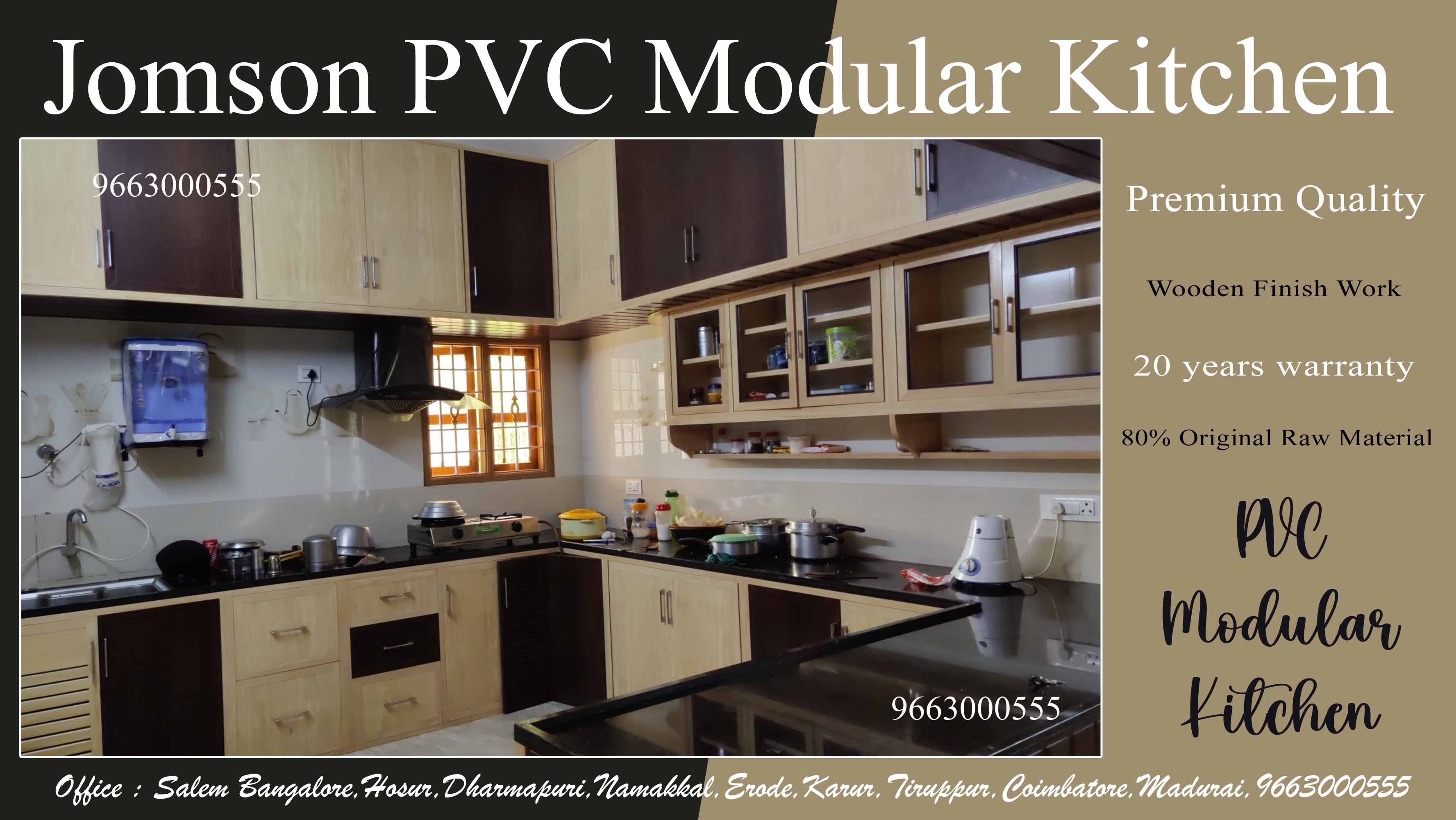 l shape modular kitchen